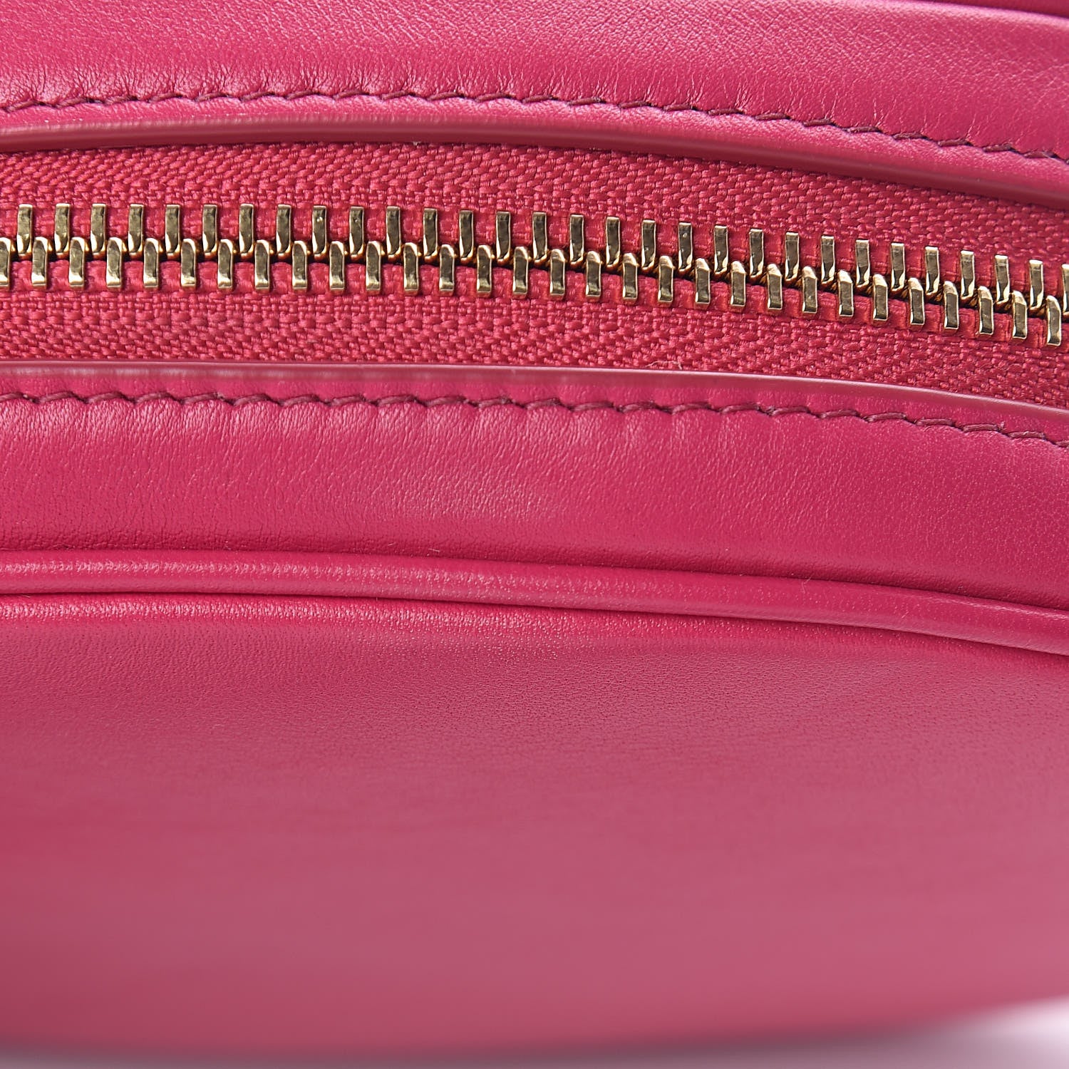 Celine Calfskin Quilted Small C Charm Bag Pink 11 of 11