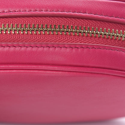 Celine Calfskin Quilted Small C Charm Bag Pink 11 of 11
