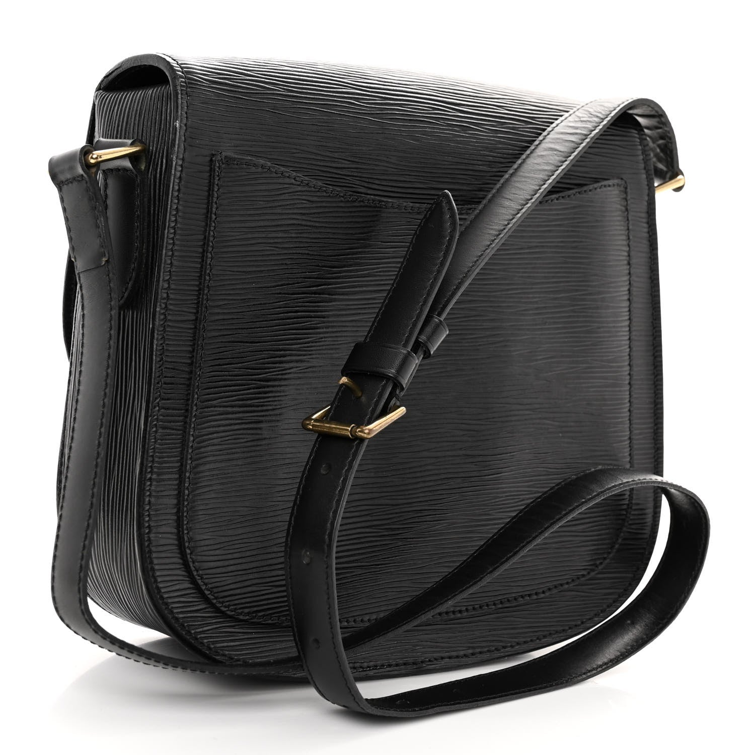 Louis Vuitton Epi Saint Cloud GM Black 3 of 14