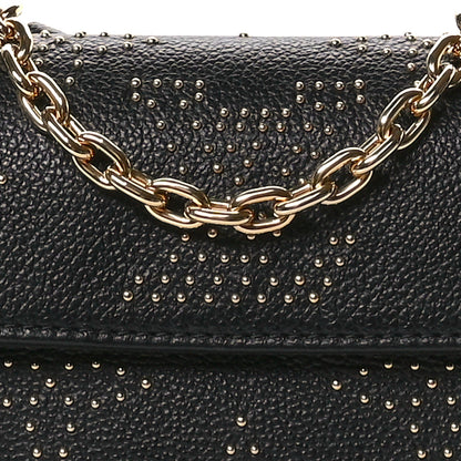 Louis Vuitton Empreinte Giant Studded Ivy Wallet On Chain Black 7 of 9