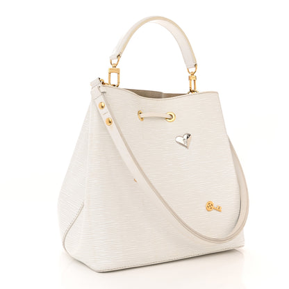 Louis Vuitton Epi Love Lock NeoNoe White 3 of 15