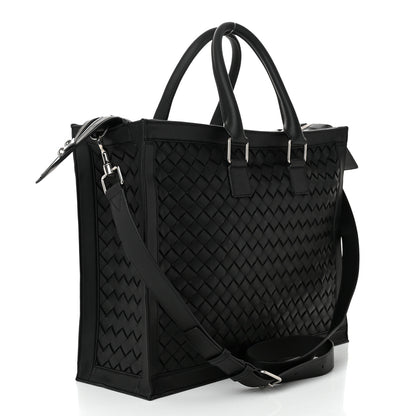 Bottega Veneta Nappa Intrecciato Briefcase Black 4 of 10