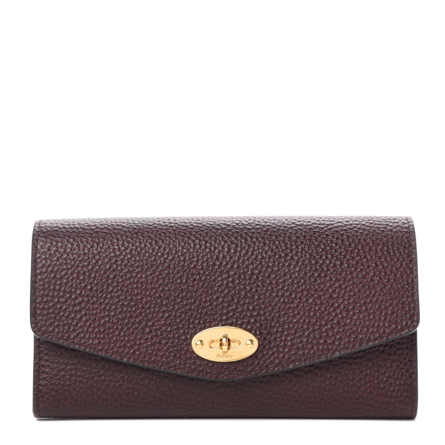 Mulberry Grain Vegetable Tanned Calfskin Darley Wallet Oxblood 1 of 7