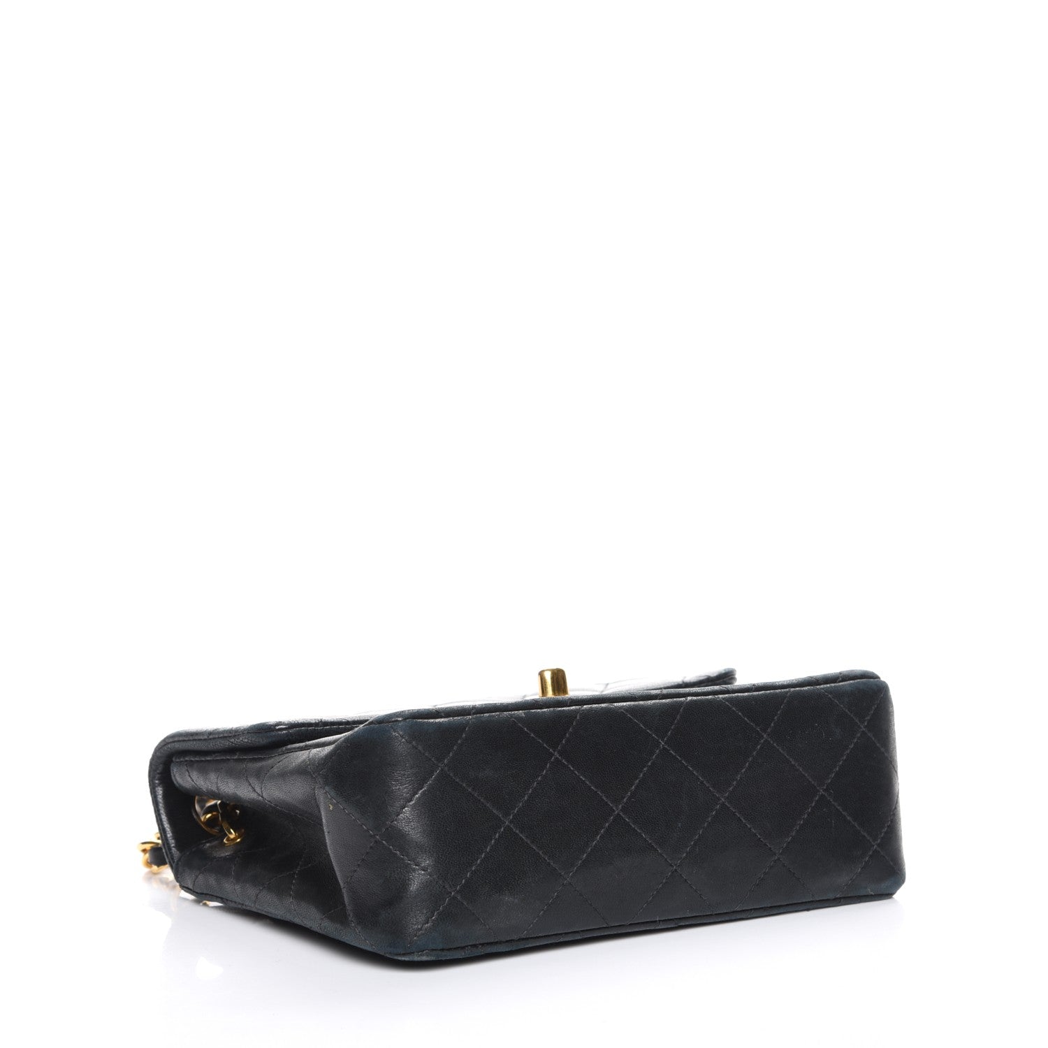 Chanel Lambskin Quilted Mini Square Flap Black 4 of 8