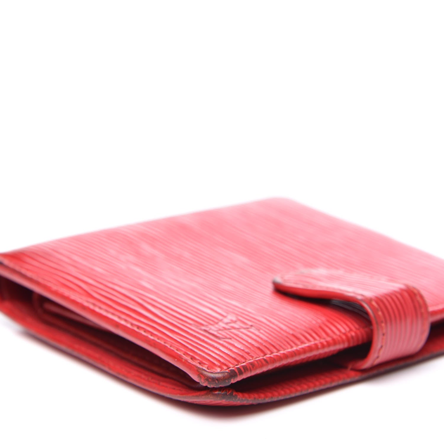 Louis Vuitton Epi Porte Billets Compact Wallet Rouge 7 of 14