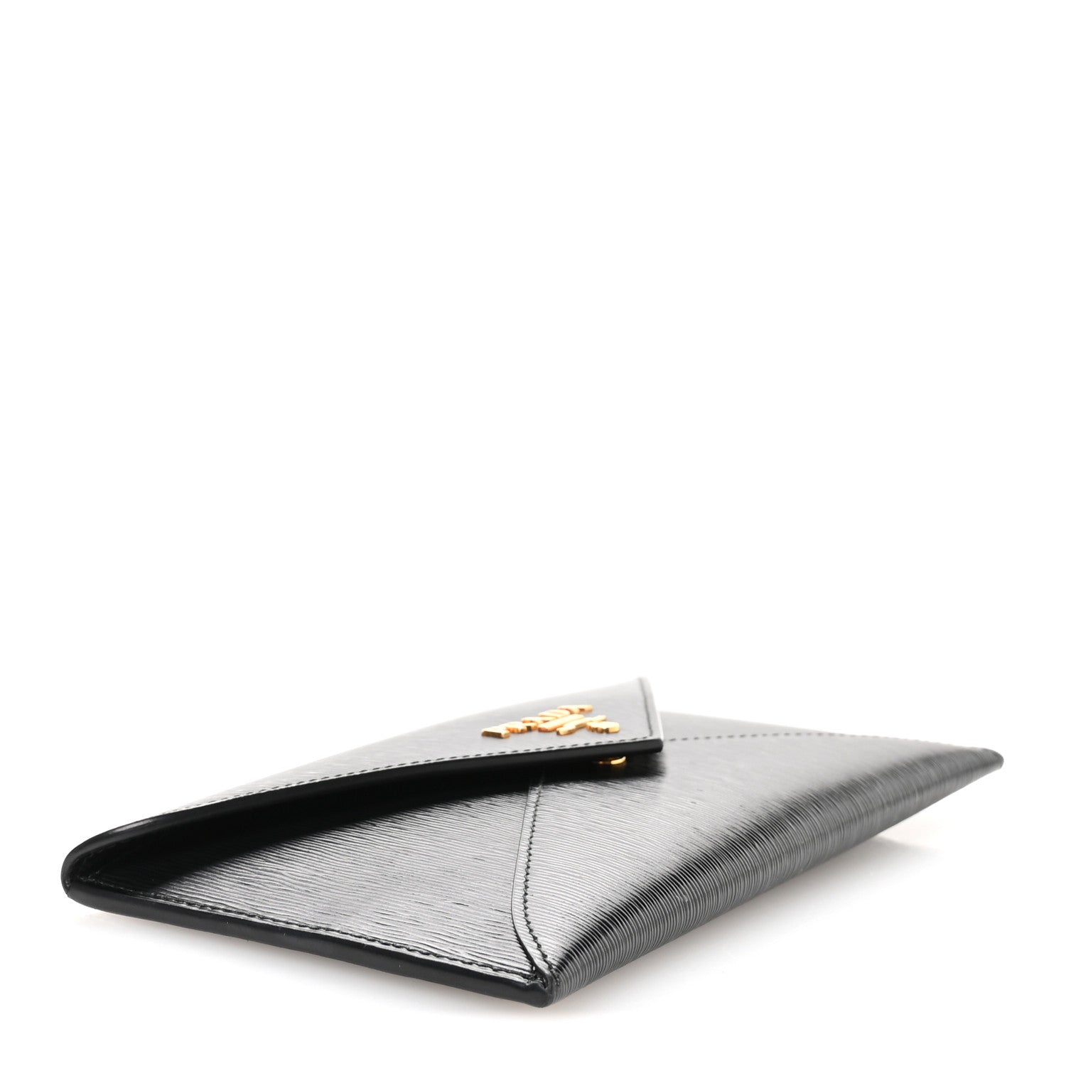 Prada Vitello Move Envelope Wallet Black 4 of 9