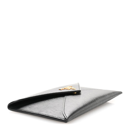 Prada Vitello Move Envelope Wallet Black 4 of 9