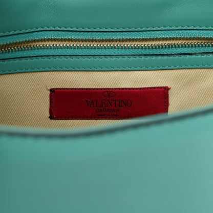 Valentino Garavani Vitello Medium Glam Lock Rockstud Flap Colibri 5 of 13