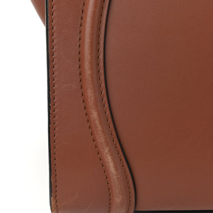 Celine Smooth Calfskin Mini Luggage Sienna 10 of 14