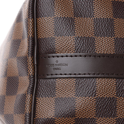 Louis Vuitton Damier Ebene Speedy Bandouliere 25 10 of 10