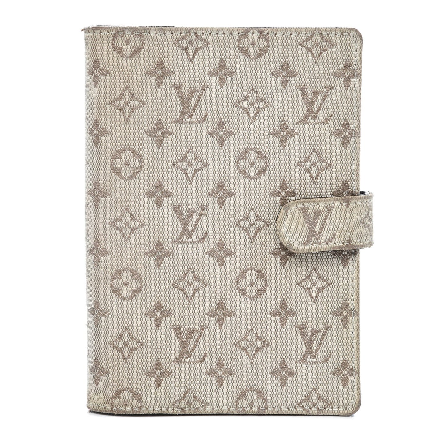 Mini Monogram Small Ring Agenda Light Kaki