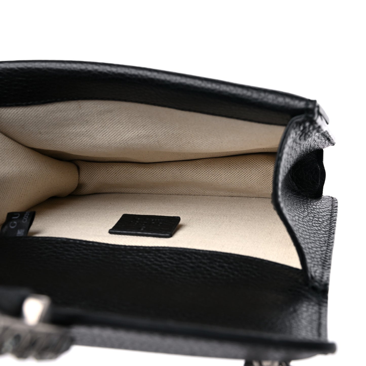 Calfskin Mini Dionysus Shoulder Bag Black