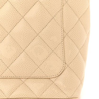 Chanel Caviar Quilted Medallion Tote Light Beige 13 of 15