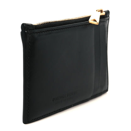 Bottega Veneta Nappa Intreccio Cassette Zipped Card Case Black 3 of 9