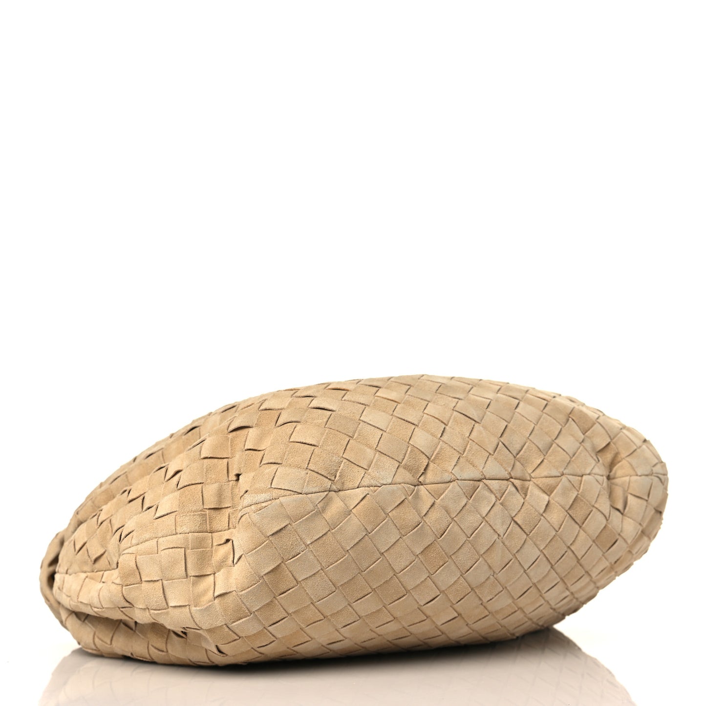 Suede Intrecciato Small Jodie Sand
