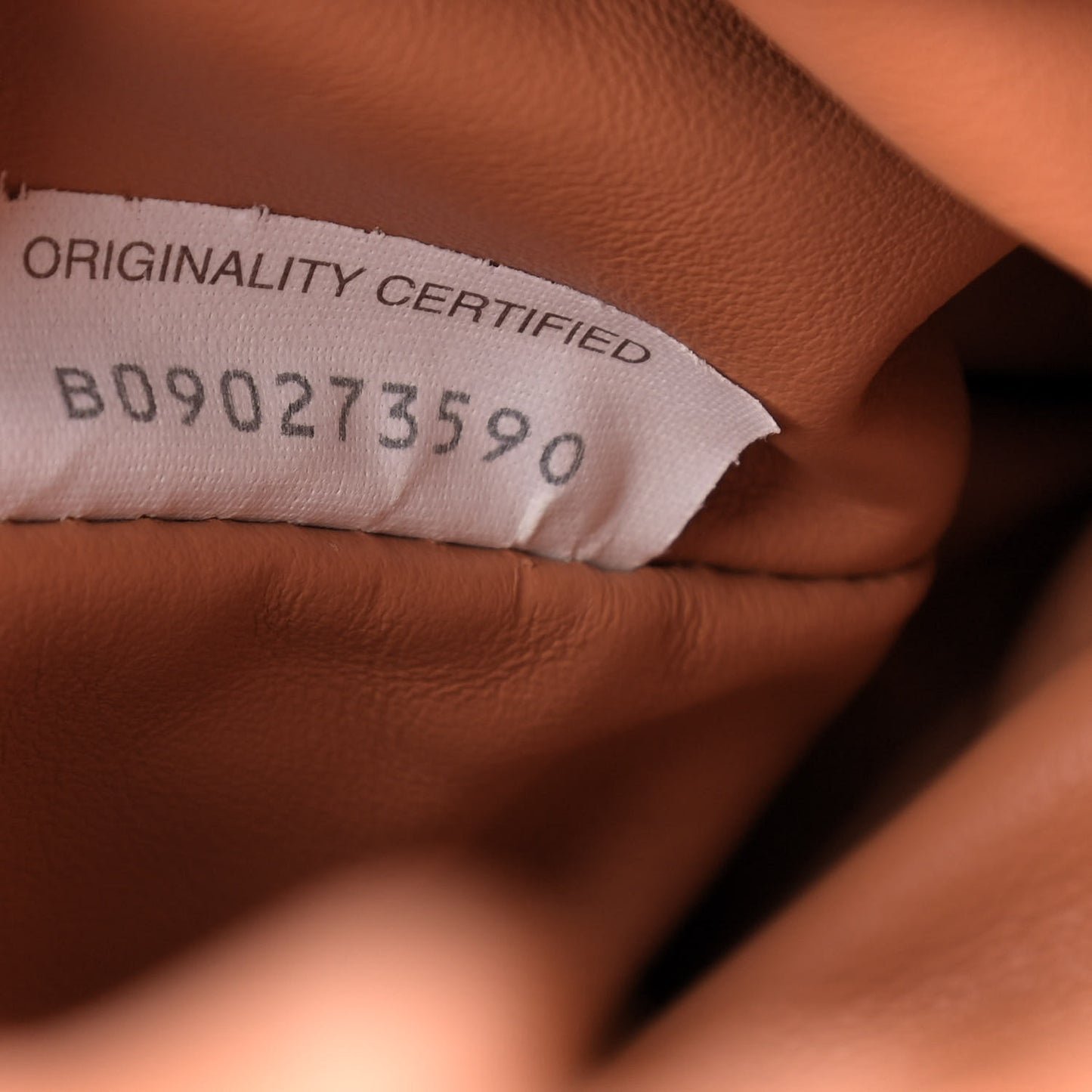Calfskin The Pouch Chain Clay