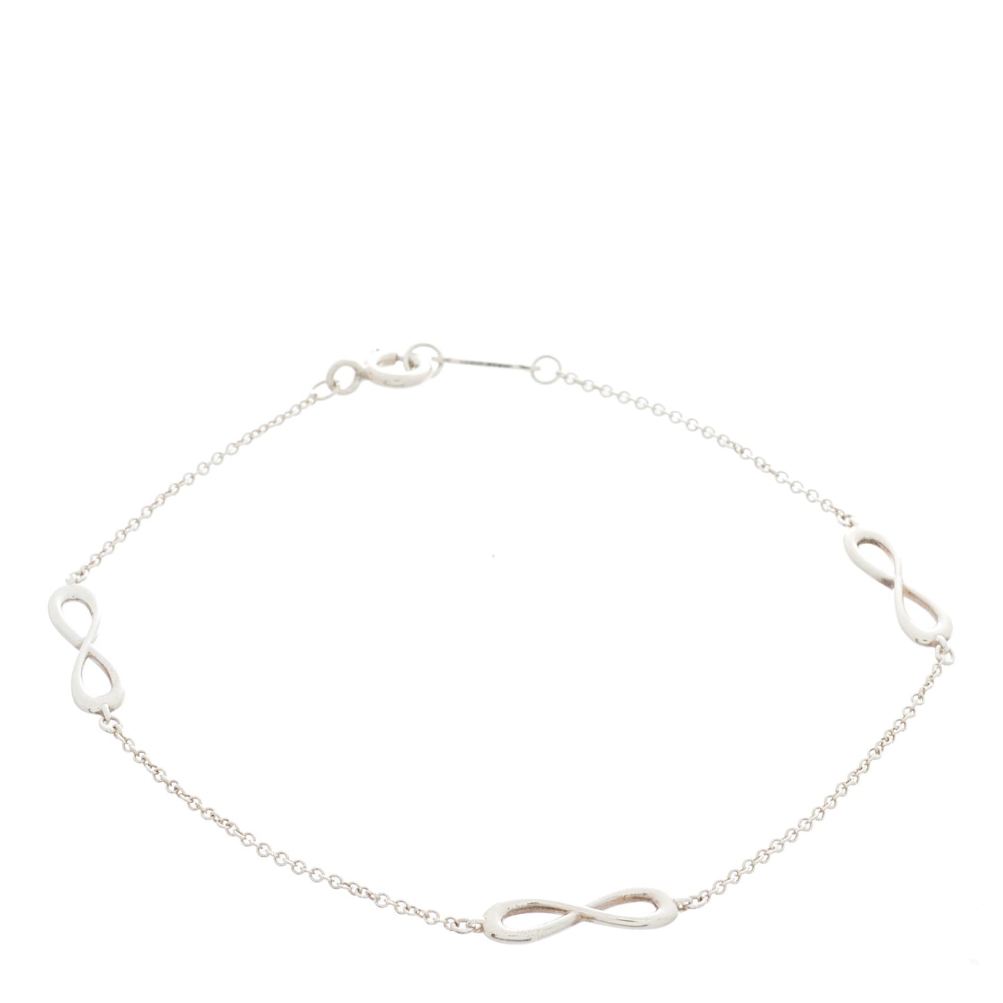 Sterling Silver Infinity Endless Bracelet