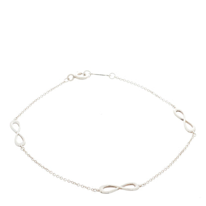 Tiffany Sterling Silver Infinity Endless Bracelet 1 of 5