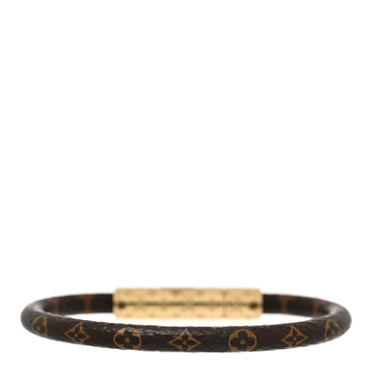 Louis Vuitton LOUIS VUITTON Monogram Confidential Bracelet 17 3 of 5