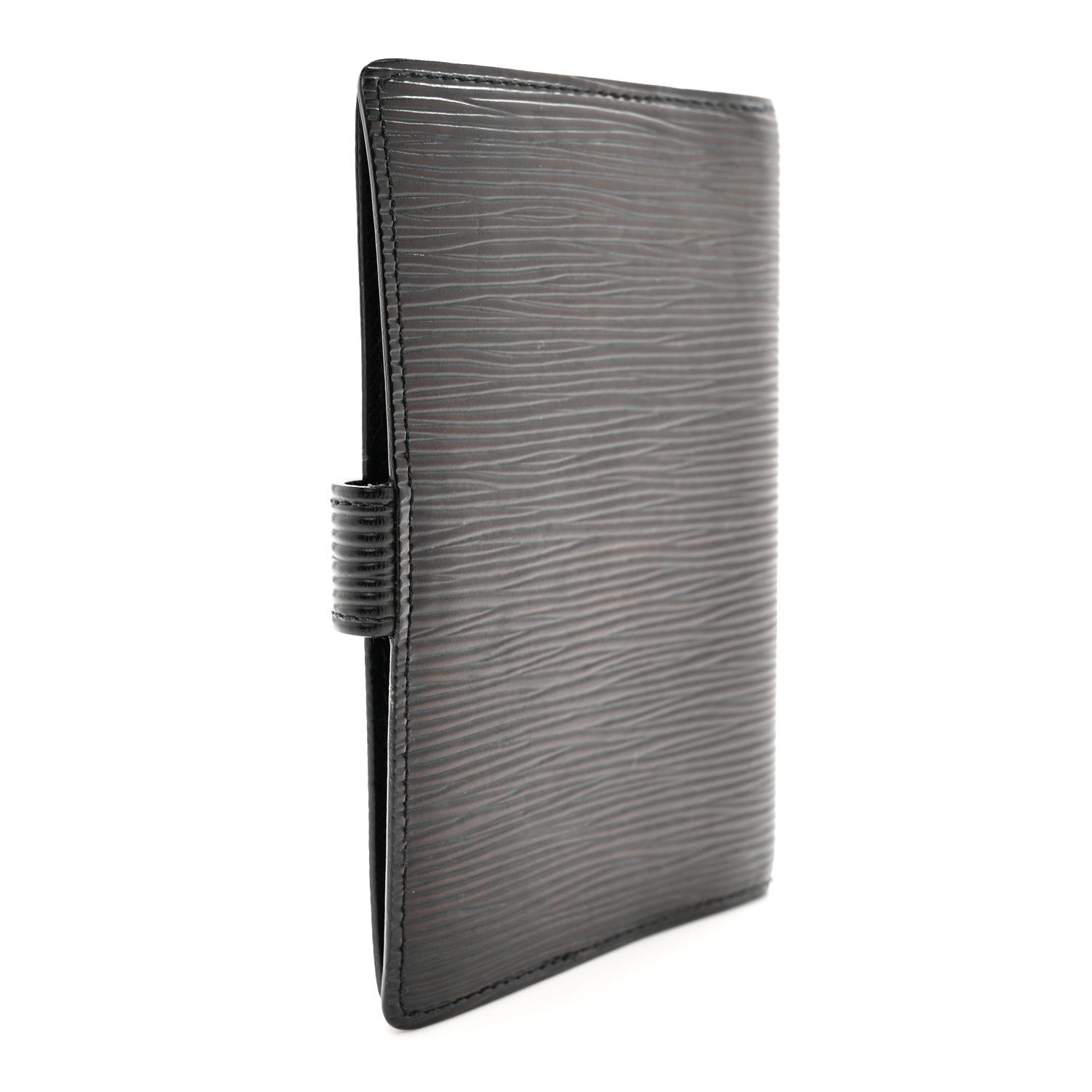 Louis Vuitton LOUIS VUITTON Epi Small Ring Agenda Cover Black 3 of 10