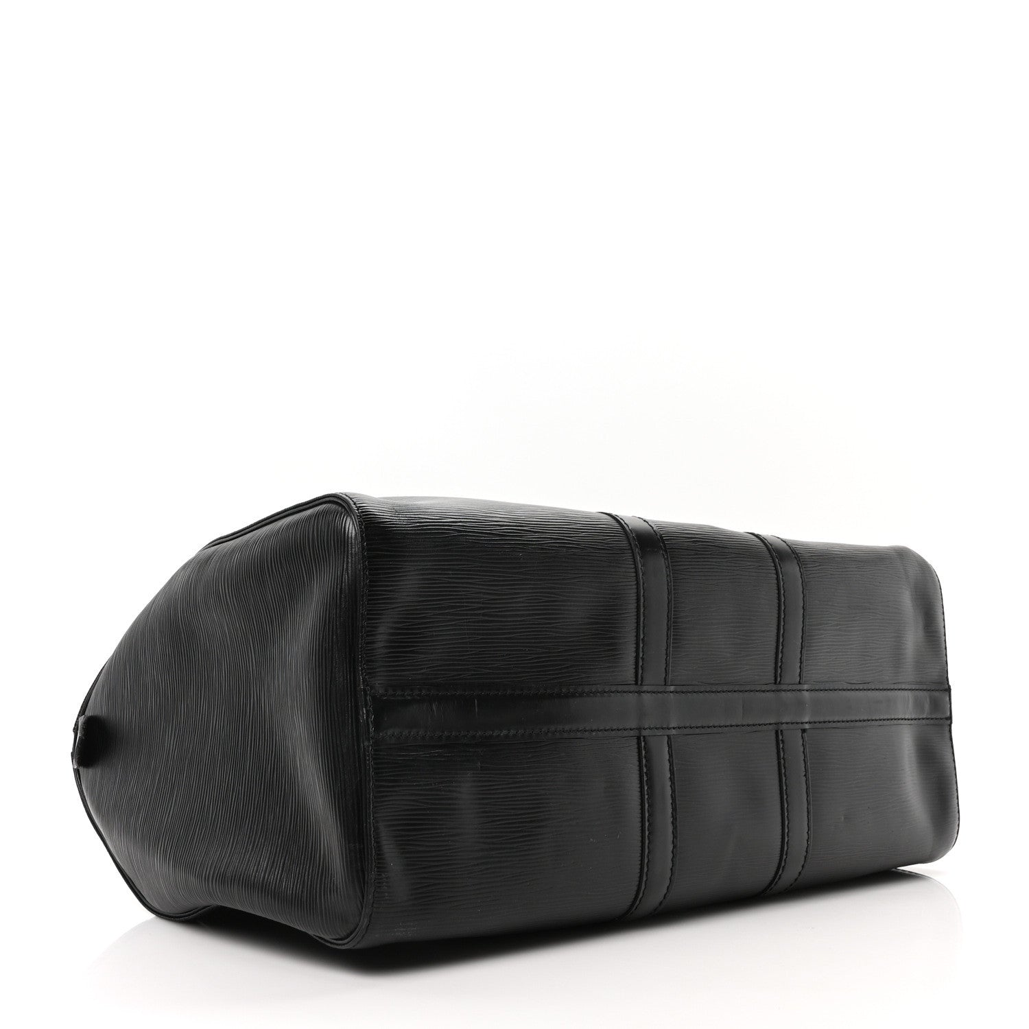 Louis Vuitton Epi Keepall 45 Black 3 of 8