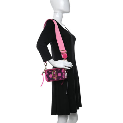 Marc Jacobs Jelly Glitter Small Snapshot Camera Bag Pink 3 of 11