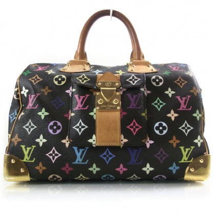 Louis Vuitton Monogram Multicolor Speedy 30 Black 1 of 10