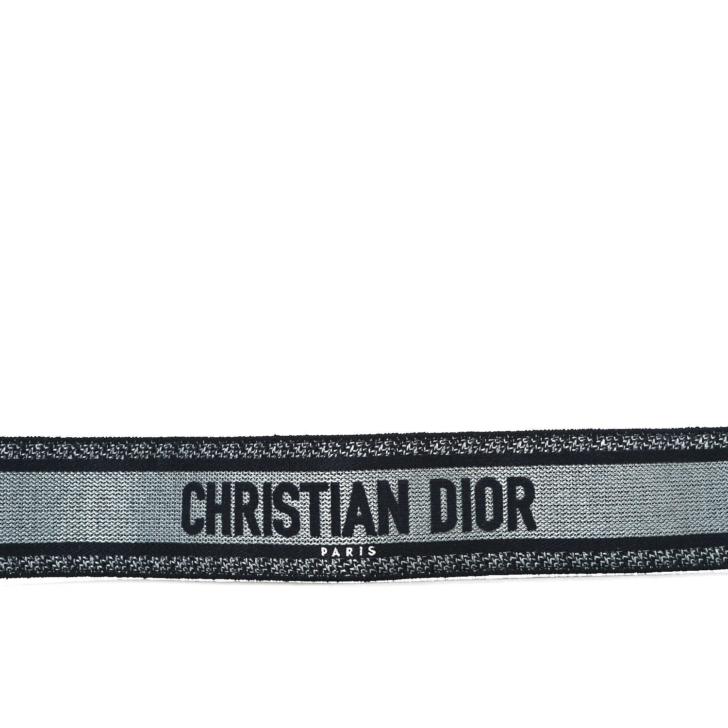 Christian Dior Canvas Embroidered Shoulder Strap Blue 5 of 10