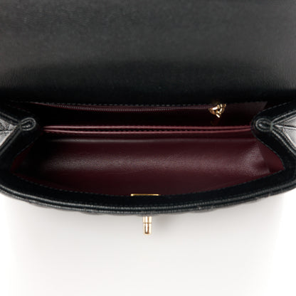 Chanel Caviar Quilted Mini Coco Handle Flap Black 5 of 12