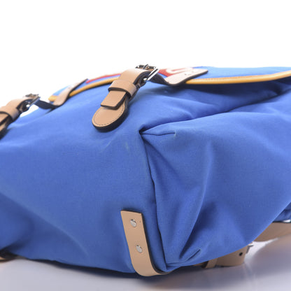 Gucci Canvas Childrens Sciroppo Patch Backpack Blue 6 of 11