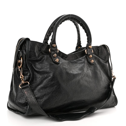 Balenciaga Agneau Giant 12 Rose Gold Hardware City Black 3 of 12