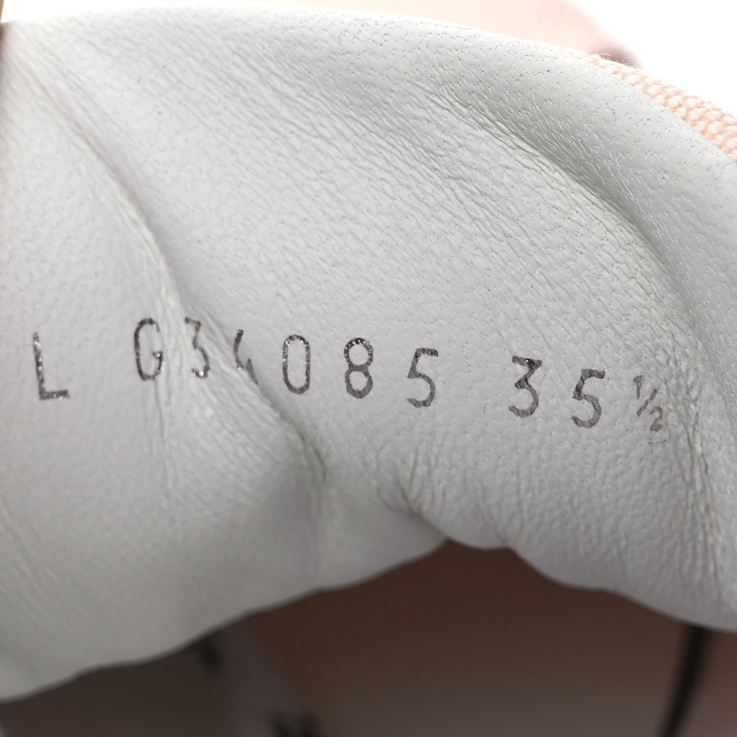 Chanel Canvas Womens Sneakers 35.5 Light Pink 9 of 9