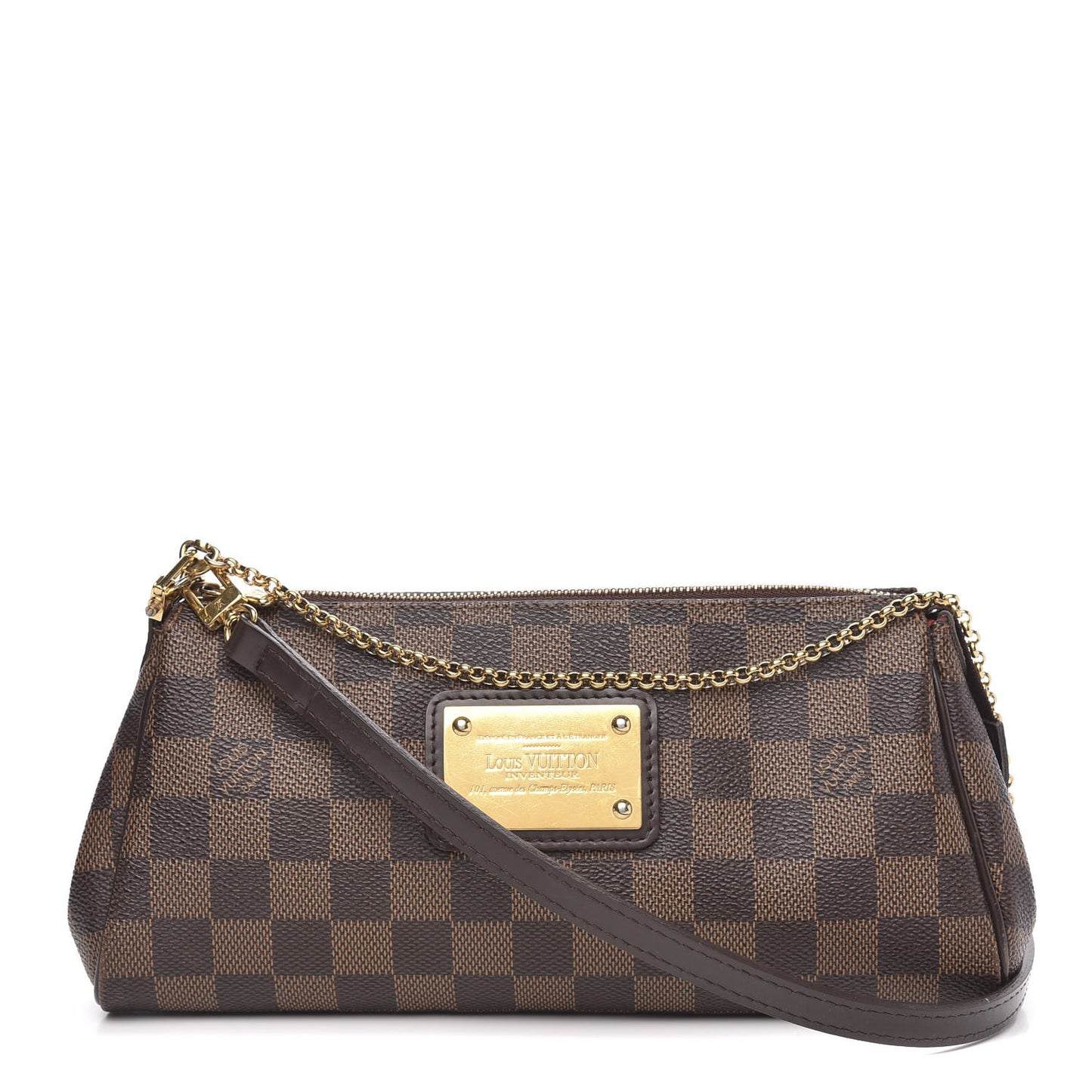 Damier Ebene Eva Clutch