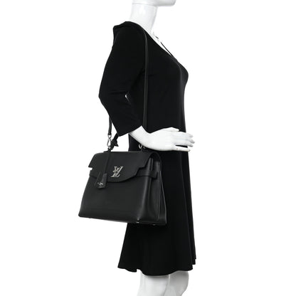 Louis Vuitton Soft Calfskin Lockme Ever Black 2 of 9