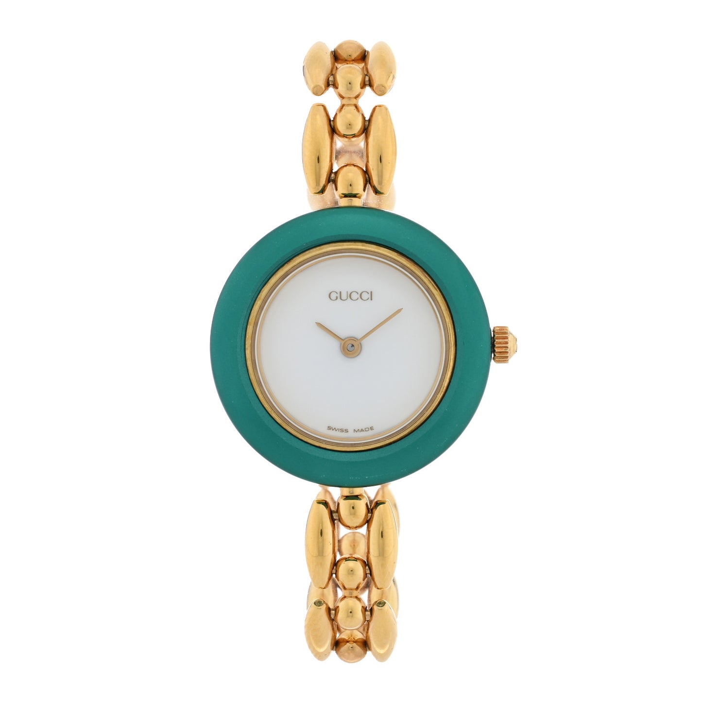 Stainless Steel 26mm Rice Link Interchangeable Bezel Quartz Watch