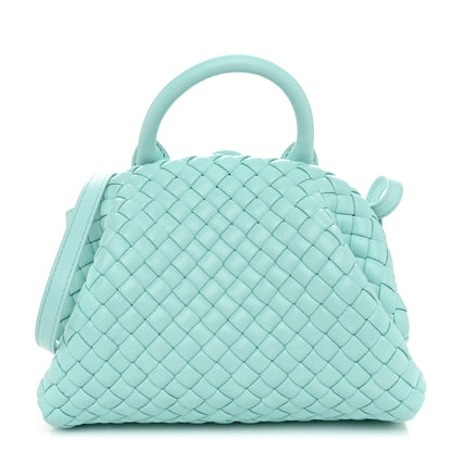 Bottega Veneta Nappa Intreccio Mini Padded Handle Bag Celadon 1 of 11
