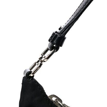 Prada Tessuto Nylon Pochette Bag Black 16 of 20