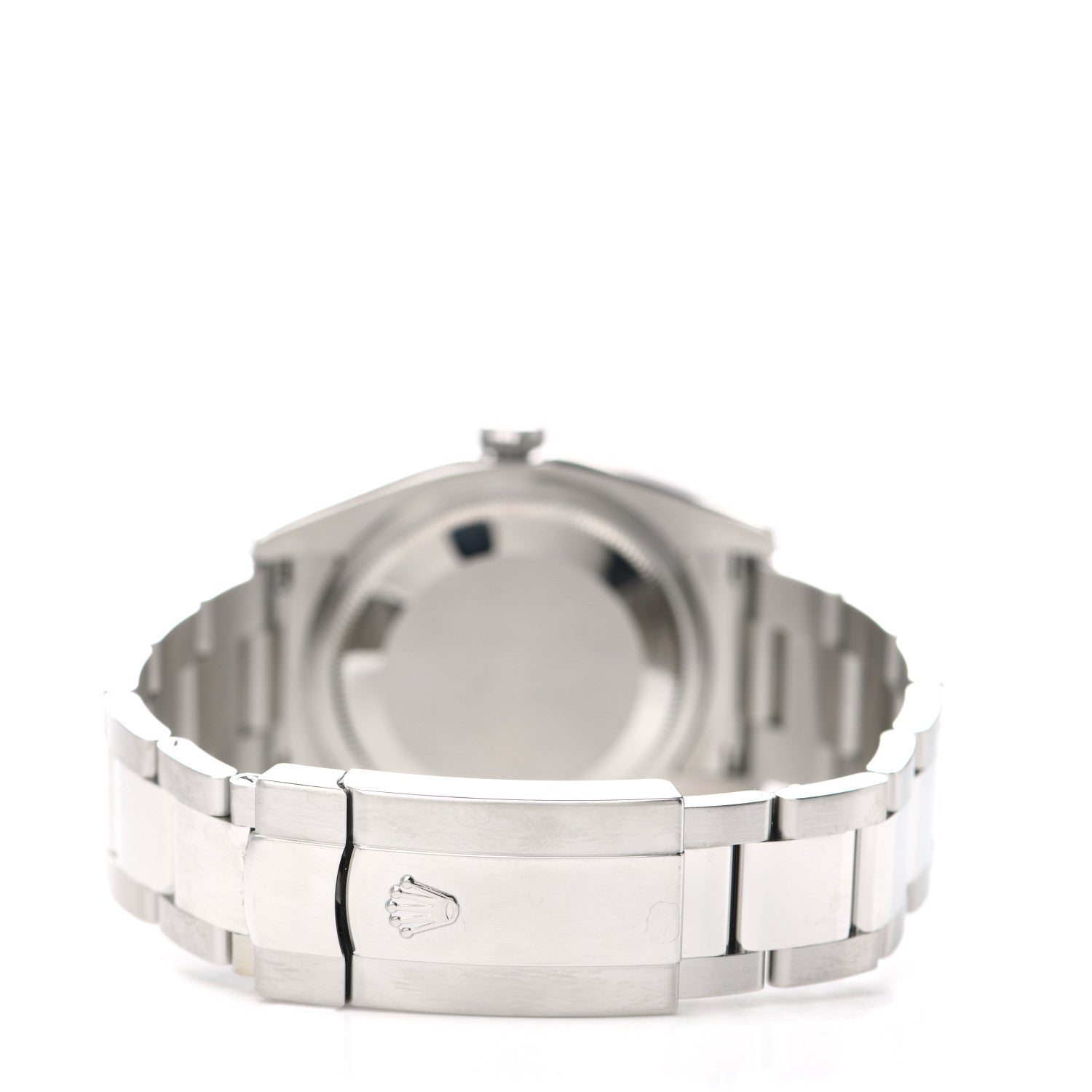 Rolex Stainless Steel 18K White Gold Diamond Black Mother of Pearl 36mm Oyster Perpetual Datejust Watch 116234 3 of 5