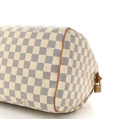 Louis Vuitton Damier Azur Speedy 30 10 of 11