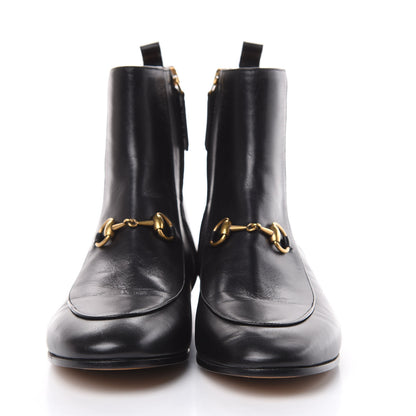 Gucci Malaga Kid Womens Jordaan Ankle Boots 37.5 Black 2 of 10