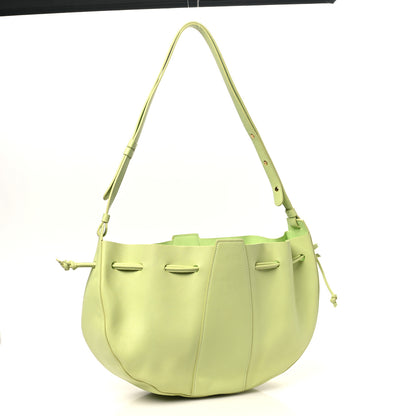 Mansur Gavriel Tumbled Calfskin Lilium Bag Mint 3 of 10