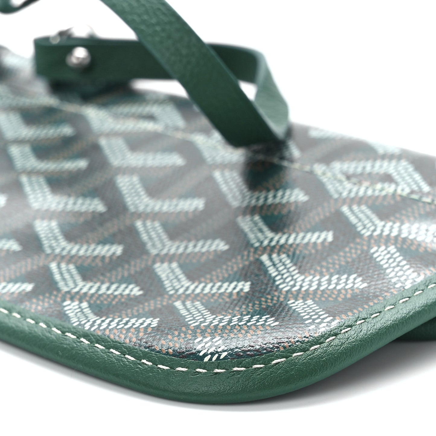 Goyardine Pouch Green