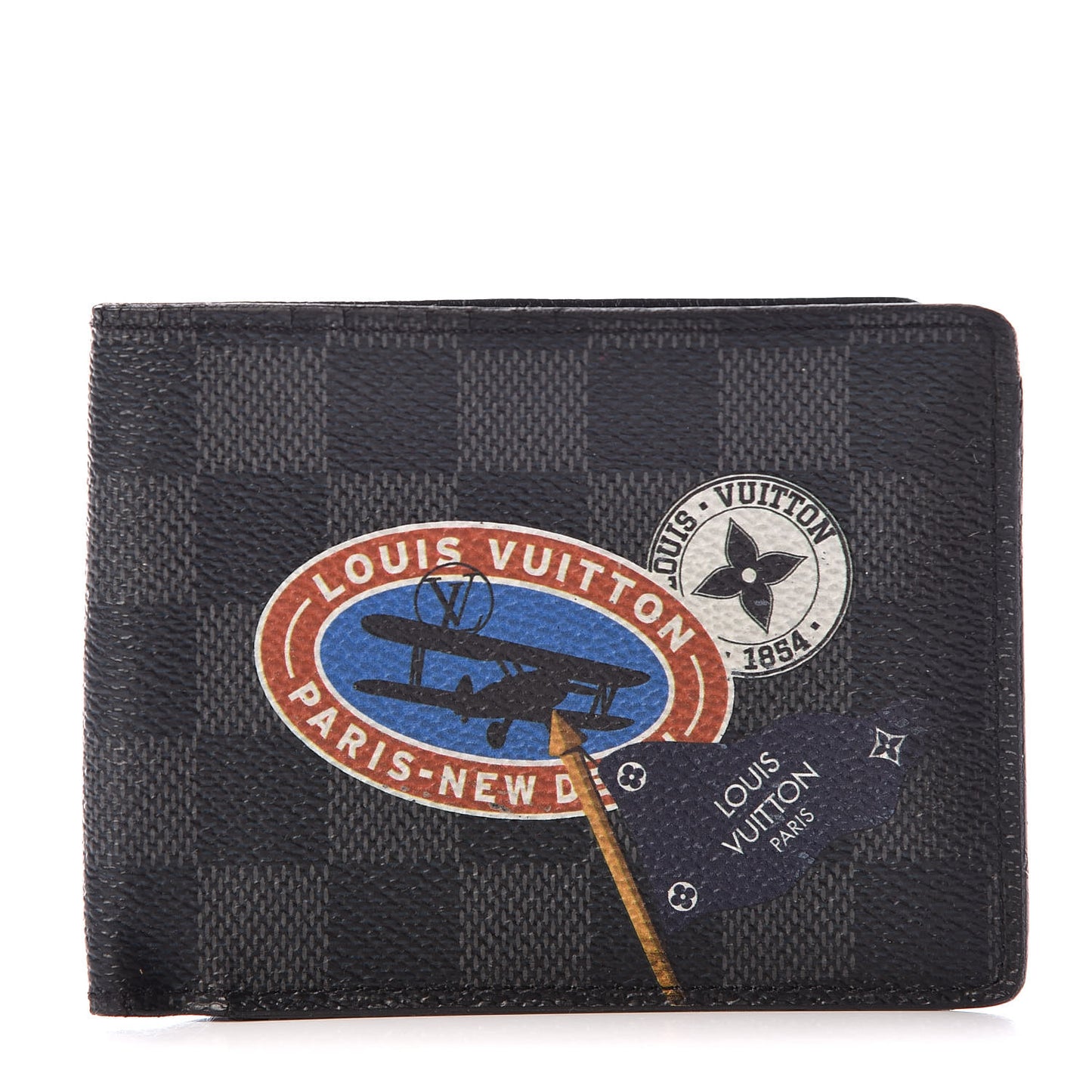 Damier Graphite World Tour Multiple Wallet