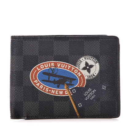 Louis Vuitton Damier Graphite World Tour Multiple Wallet 1 of 7