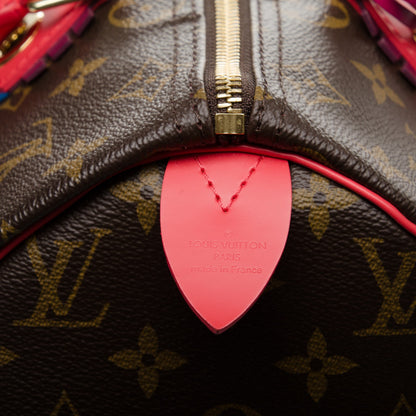 Louis Vuitton Monogram Totem Speedy 30 Flamingo 5 of 6