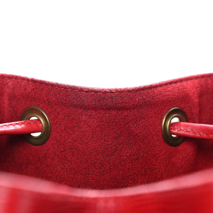 Louis Vuitton Epi Petit Noe Castillan Red 9 of 12