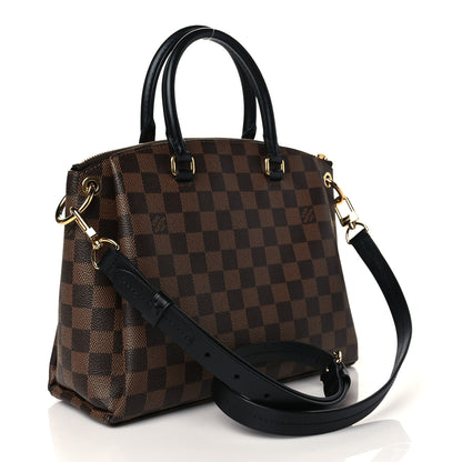 Louis Vuitton Damier Ebene Odeon Tote PM Black 3 of 10