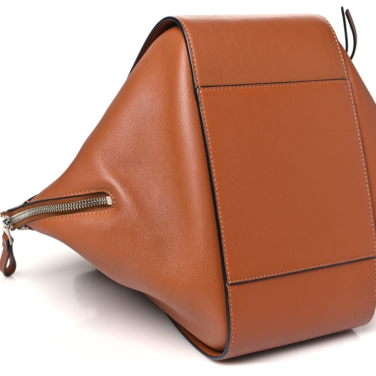 Calfskin Small Hammock Shoulder Bag Tan