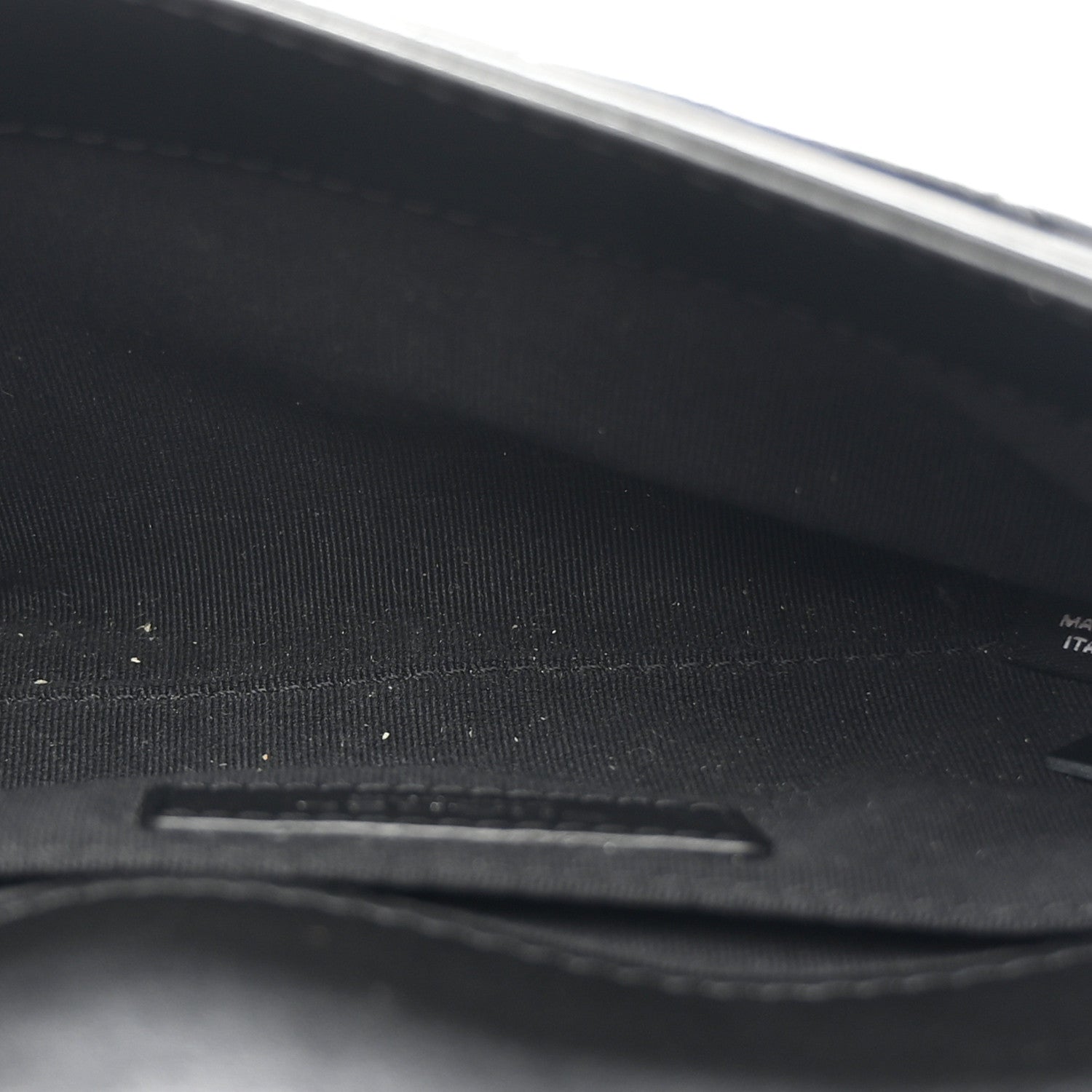 Chanel Calfskin Quilted CC Uniform Flap Belt Bag Black 5 of 11