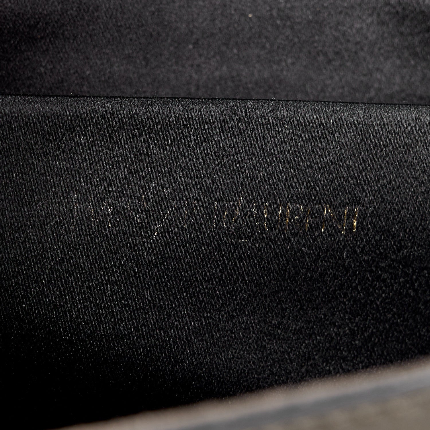 Saint Laurent Textured Patent Classic Y Ligne Clutch Olive 6 of 9